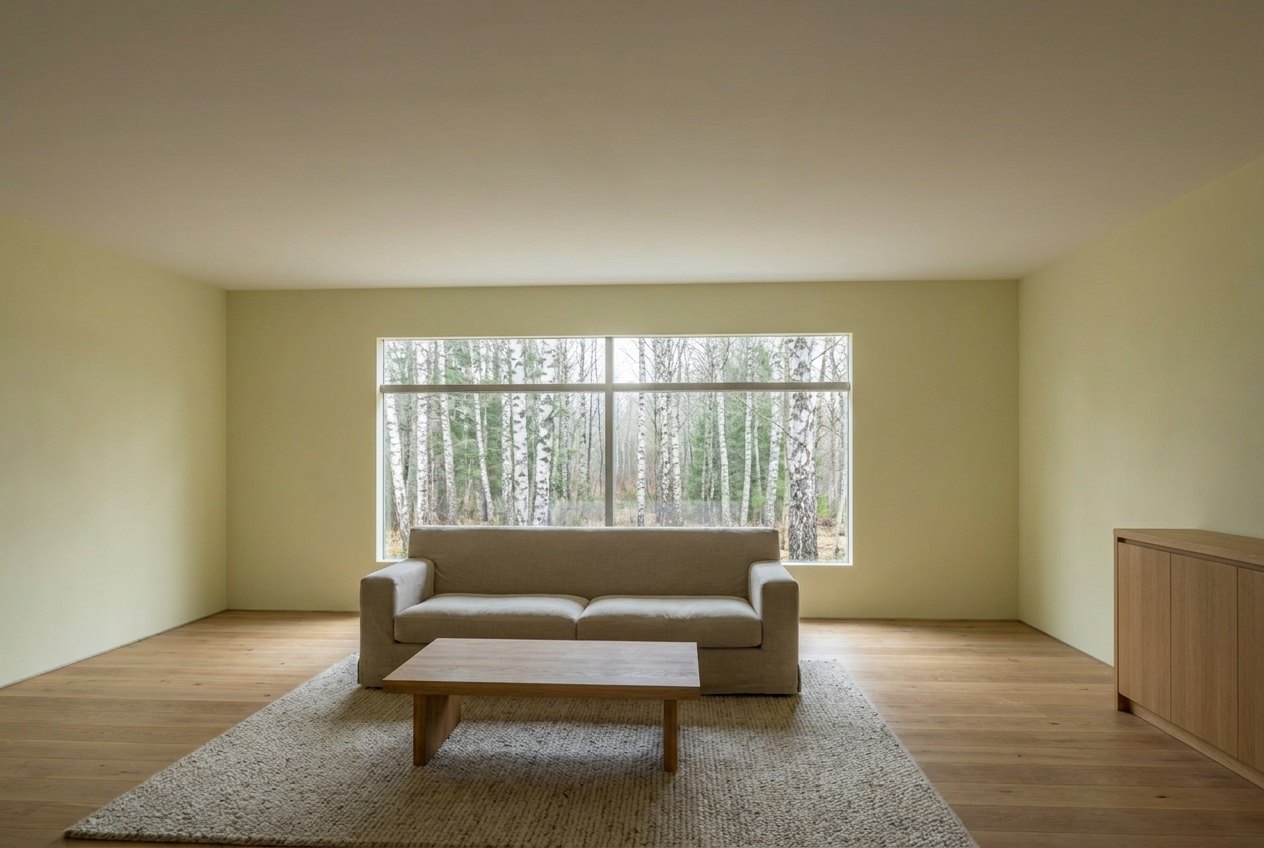 Living room, rendered